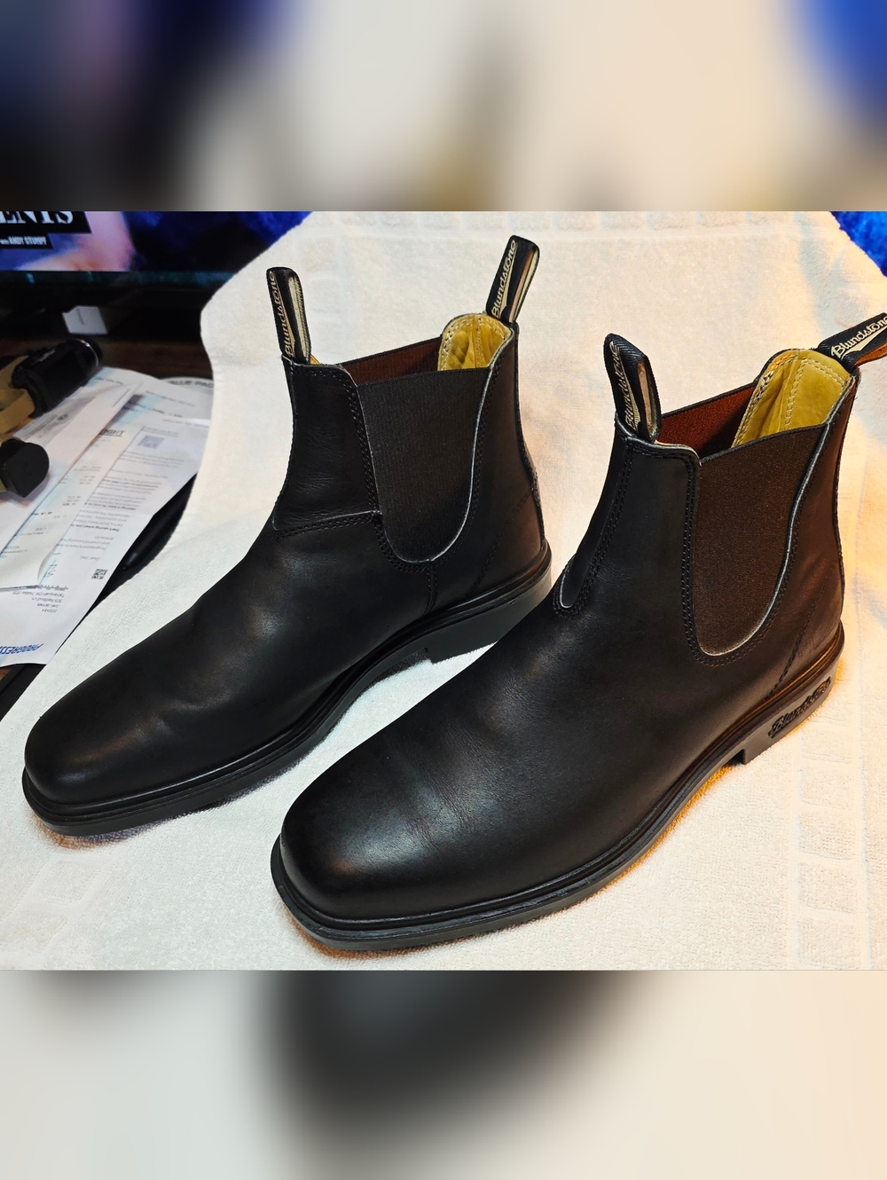 Blundstone Chisel Toe Chukka Boot - Black